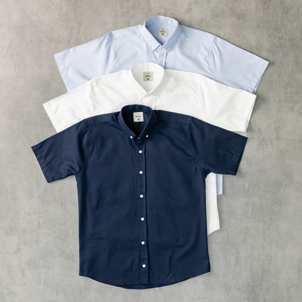 Camisa Oxford Mangas Cortas – Baco - Main Image