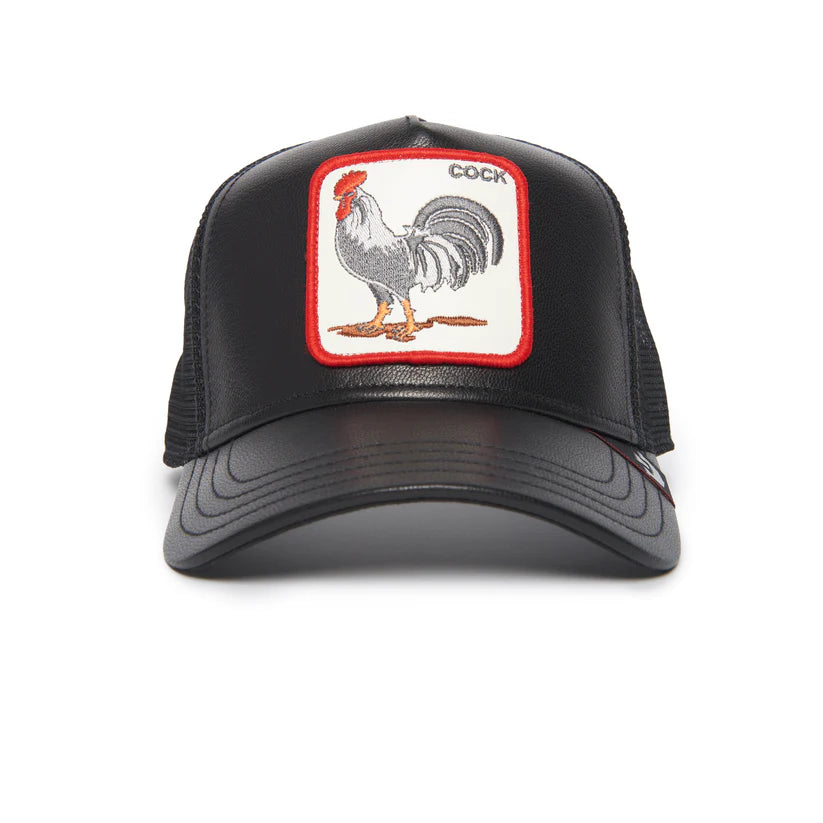 GOORIN BROS CAP COCK WILL PREVAIL - LEATHER