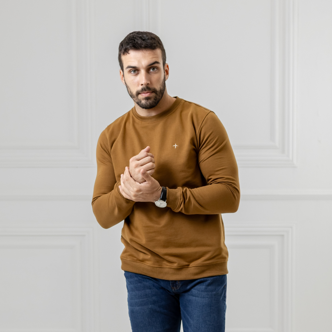 Suéter Baco Moleton Terry Icon Logo