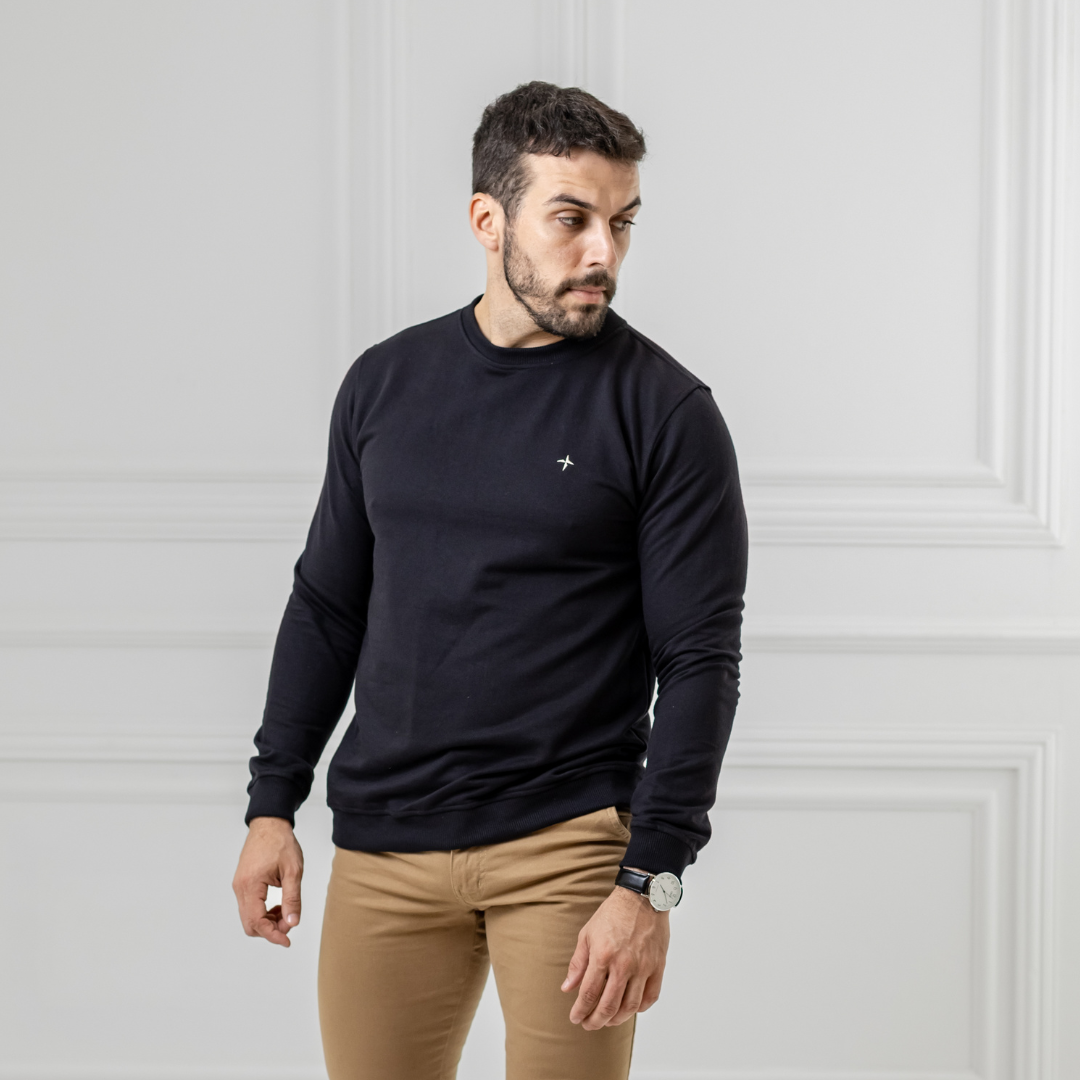 Suéter Baco Moleton Terry Icon Logo