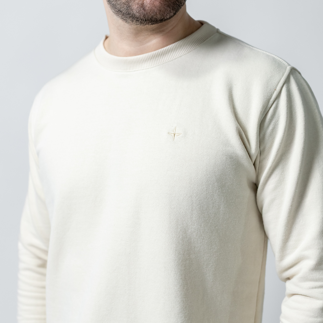 Sueter Moletón con Bordado