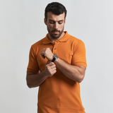 Remera tipo Polo con Bordado