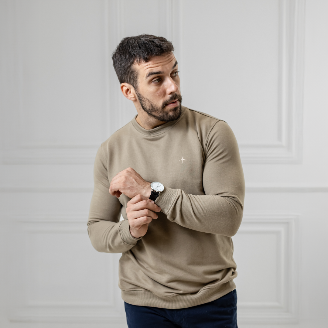 Suéter Baco Moleton Terry Icon Logo