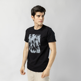 Remera Baco Confort Estampa Palmeras