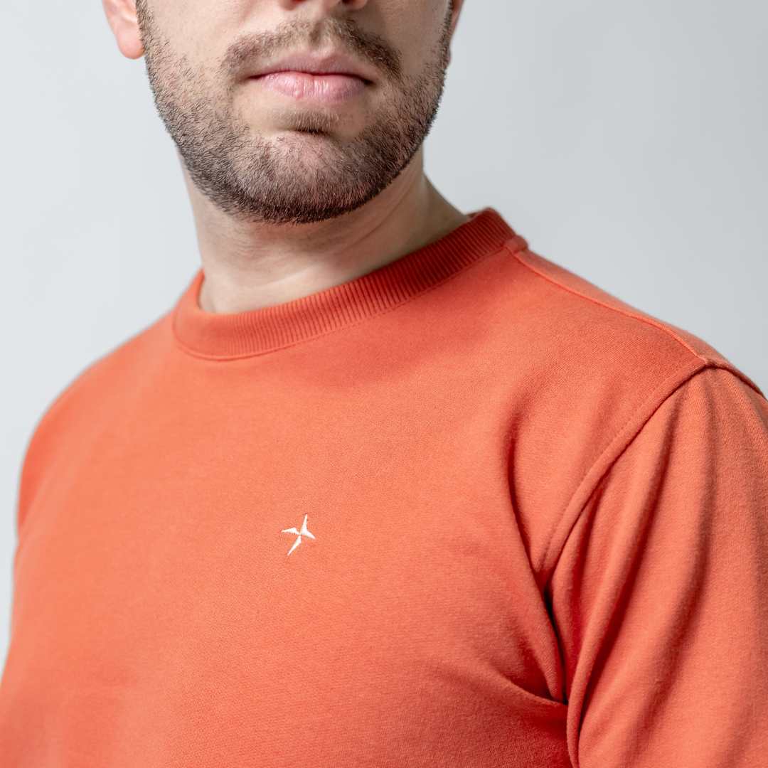 Sueter Moletón con Bordado