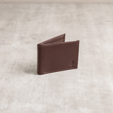 Billetera de cuero Baco logo estrella