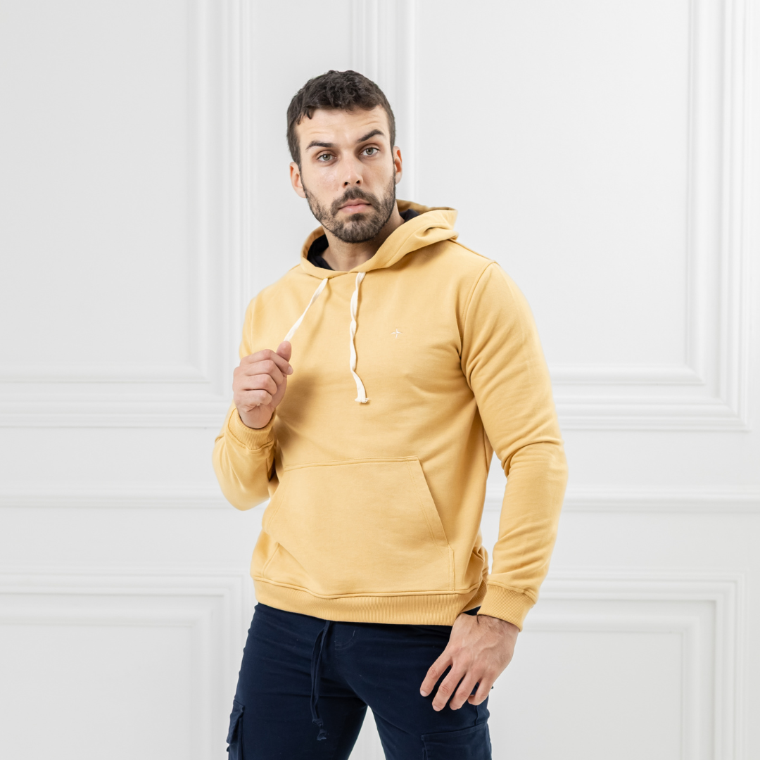 Canguro Baco Moleton Terry c/ Capucha y Bordado