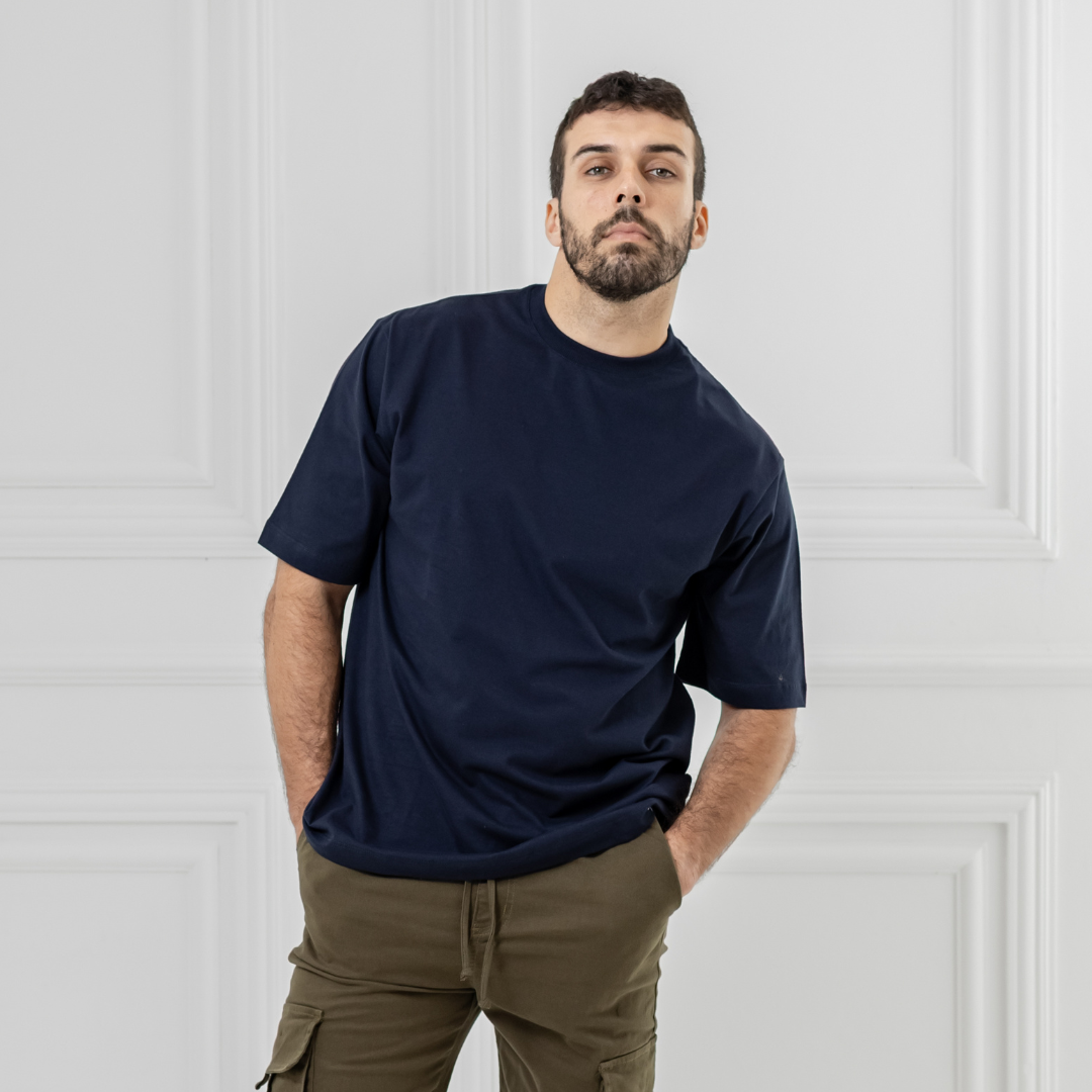 Remeras Oversize con Bordado