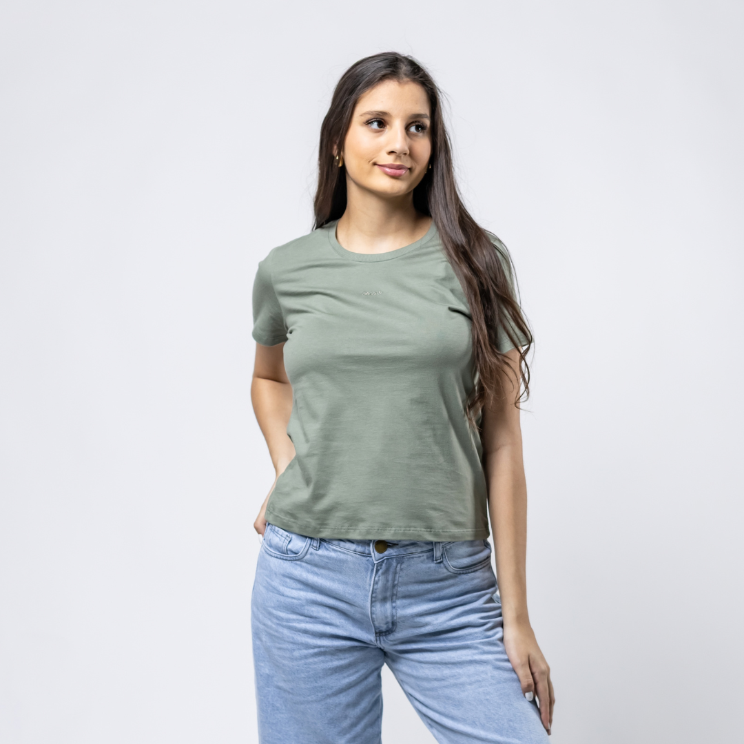 Remera Baco Dama Basica Daily CR