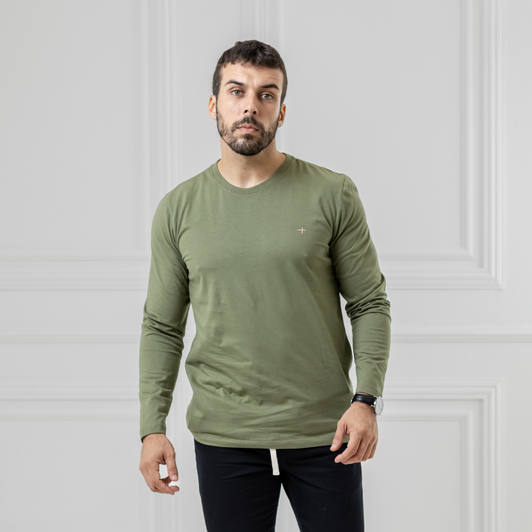 Remera Baco Mangas Largas Sevilla Icon Logo