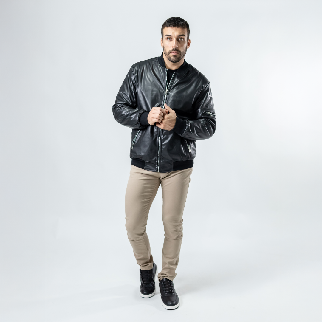 Campera Cuero Ecológico