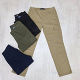 Pantalón Cargo Con Bordado