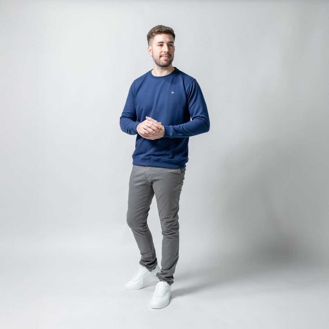 Sueter Moletón con Bordado