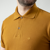 Remera tipo Polo con Bordado