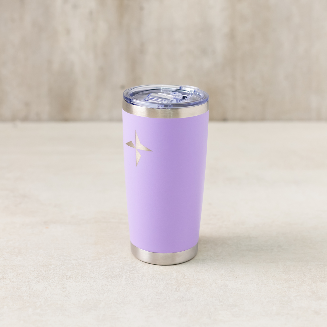 Vaso Termico con Tapa Acrílica