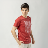 Remera Baco Confort Estampa Palmeras