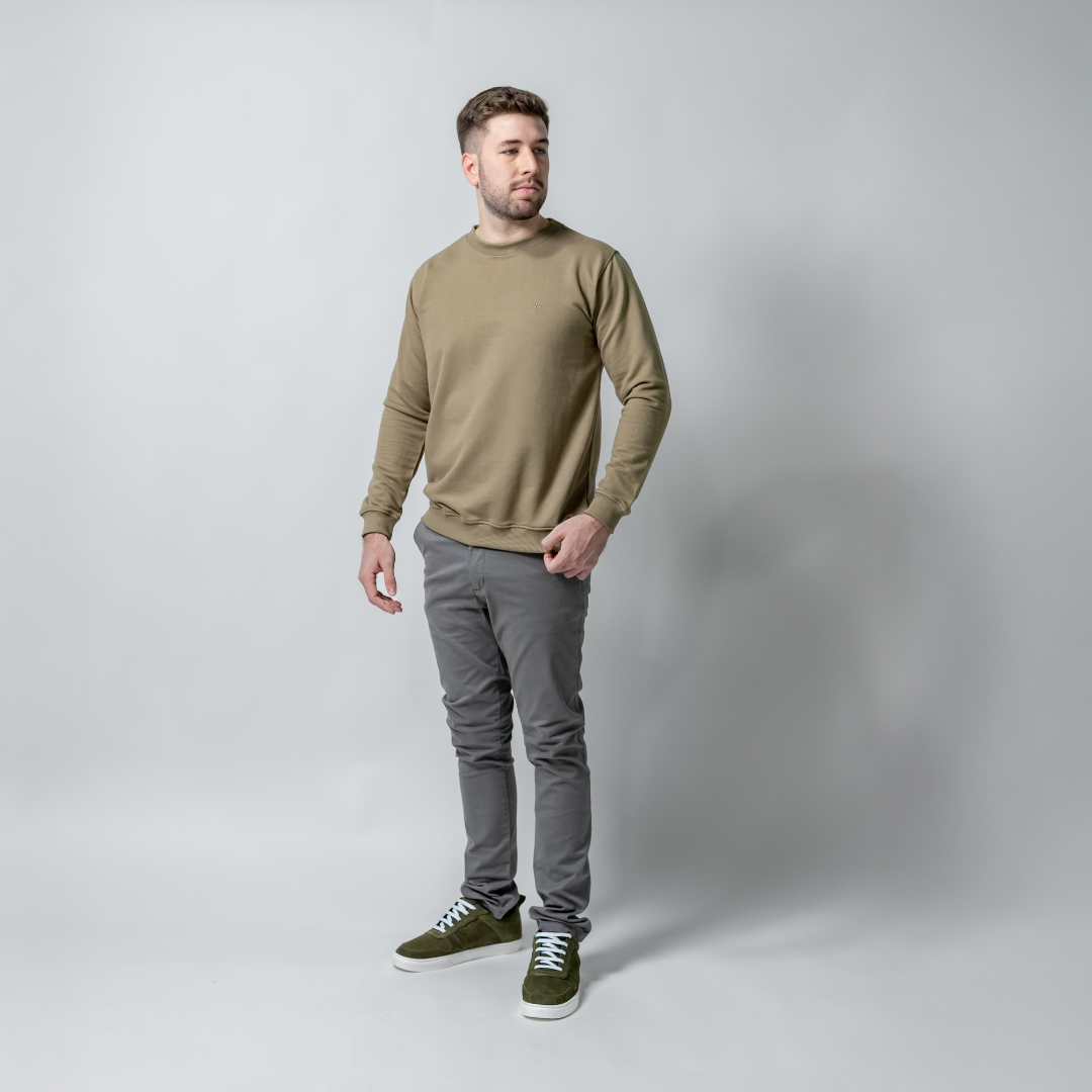 Sueter Moletón con Bordado