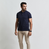 Remera Baco tipo Polo Premiun con Bordado