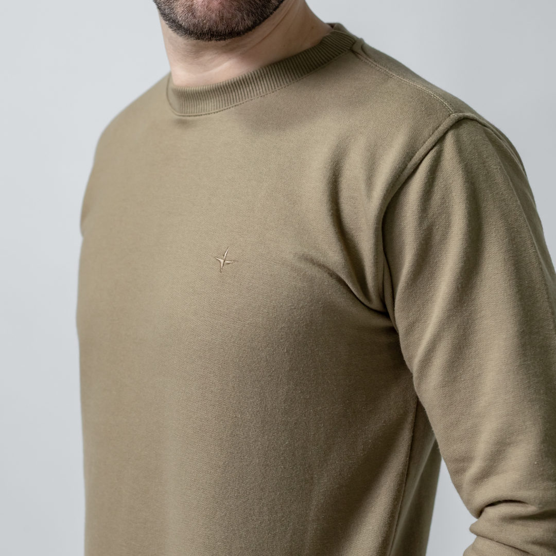 Sueter Moletón con Bordado