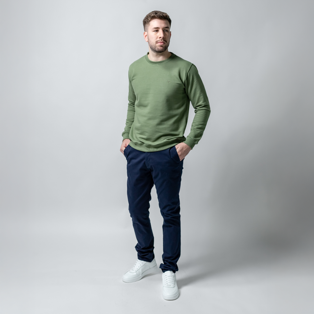 Sueter Moletón con Bordado