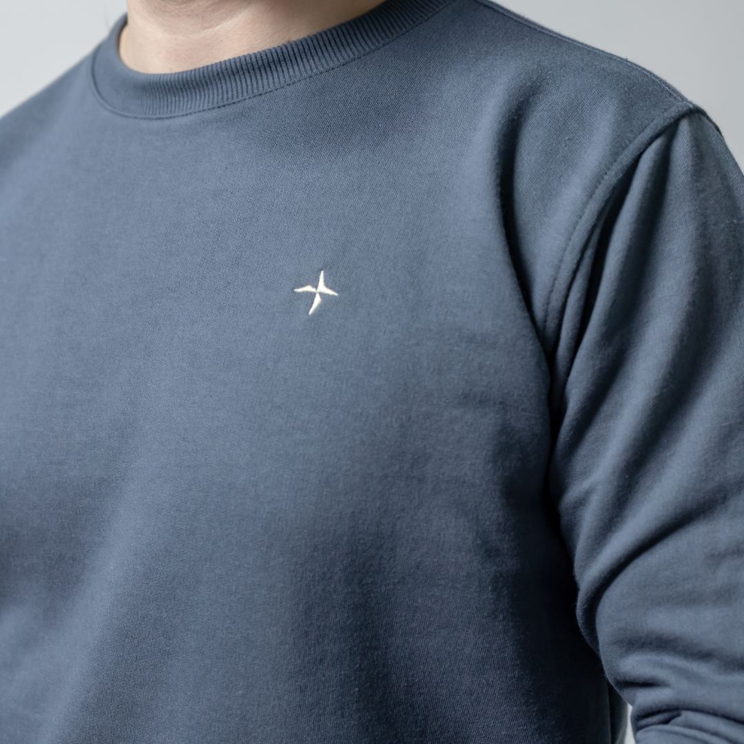 Sueter Moletón con Bordado