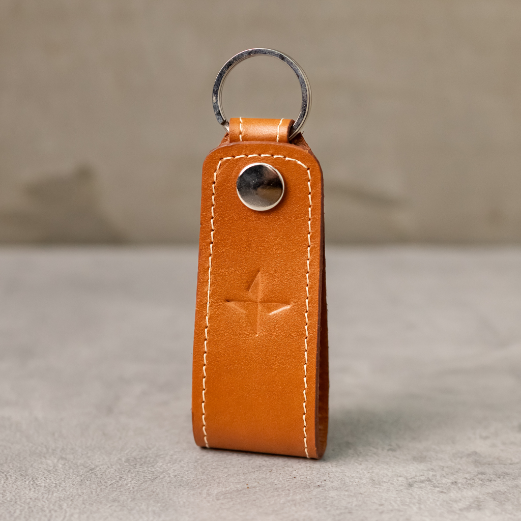 Llavero cuero Logo Estrella