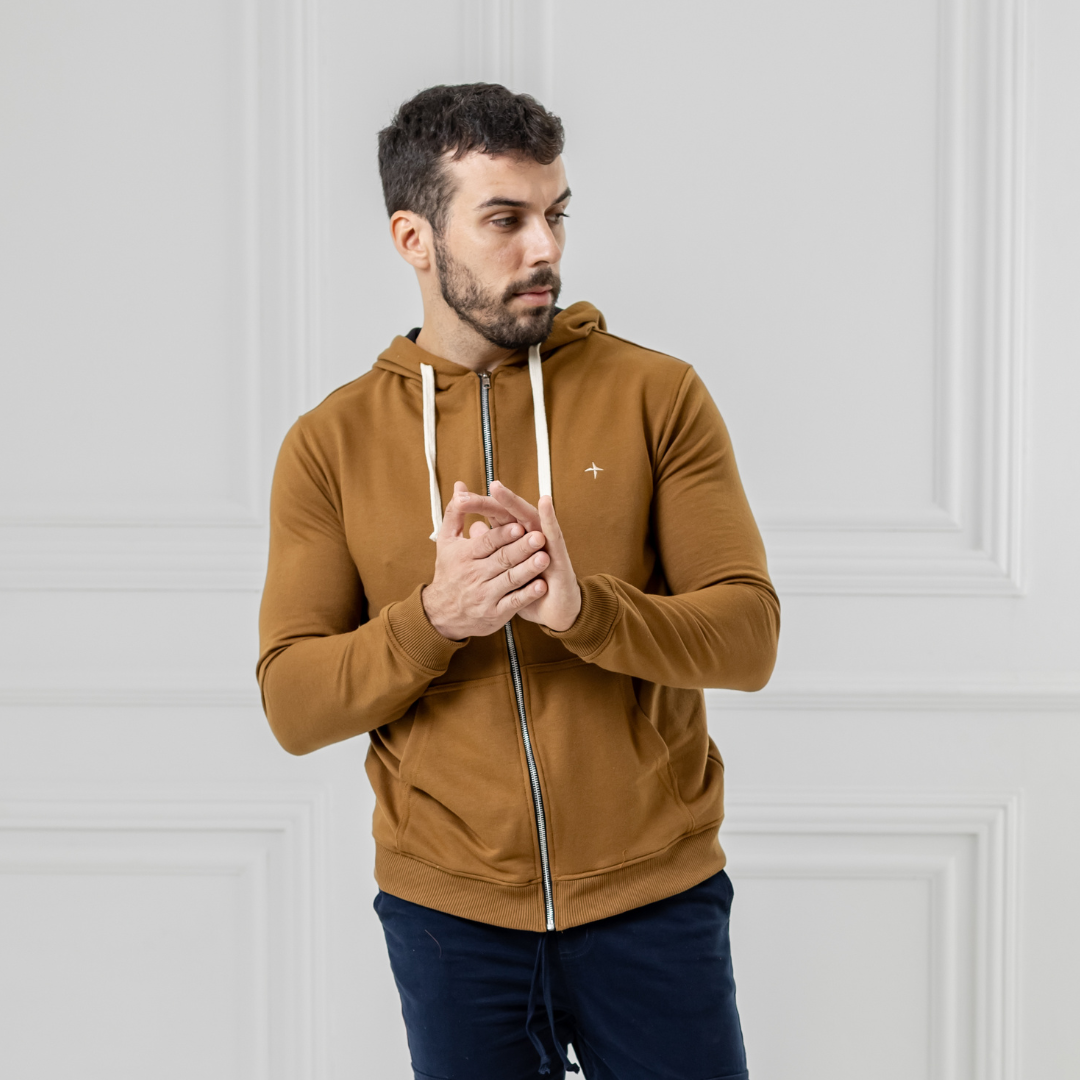 Campera Baco Moleton Terry Icon Logo