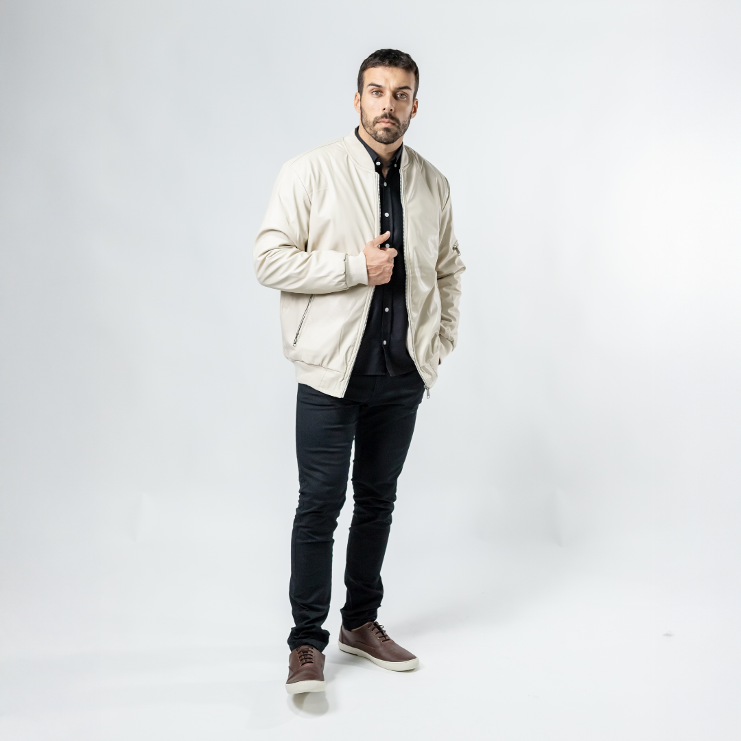 Campera Cuero Ecológico