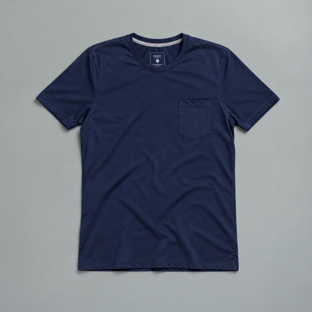Remera Confort con Bolsillo