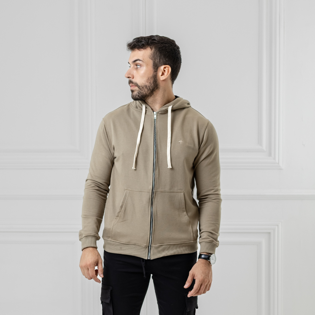 Campera Baco Moleton Terry Icon Logo