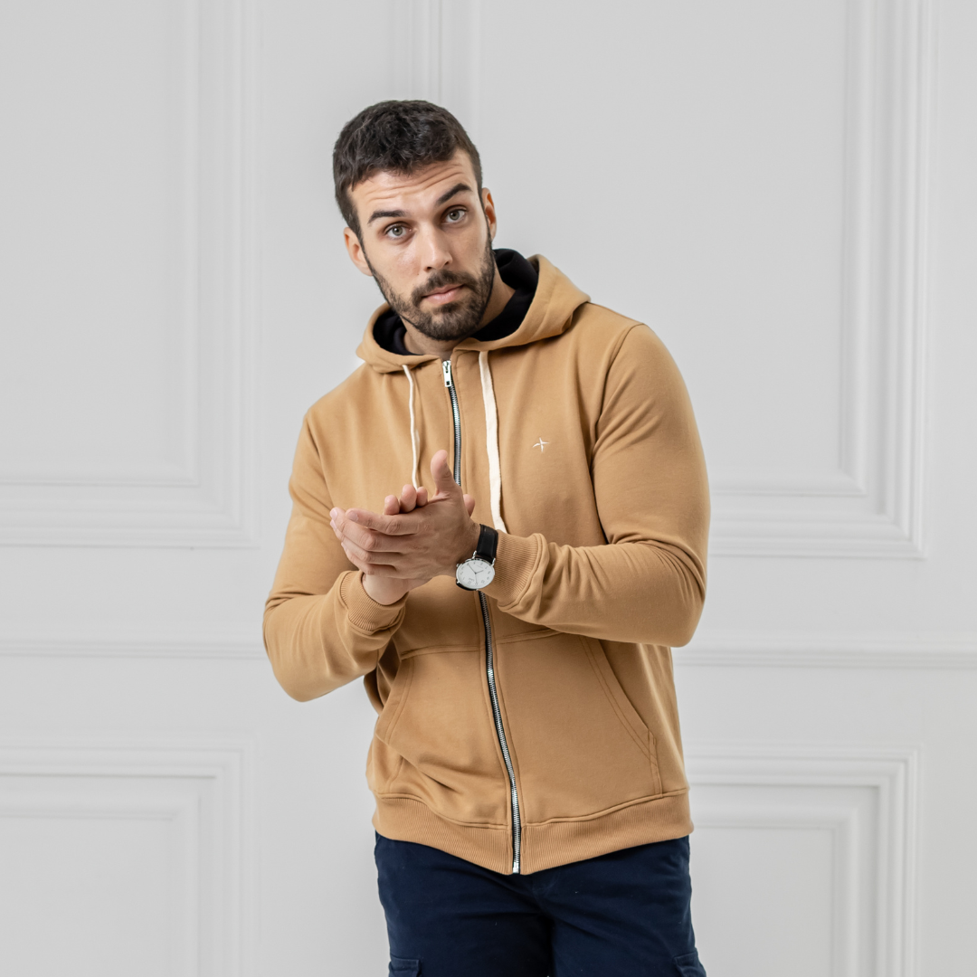 Campera Baco Moleton Terry Icon Logo