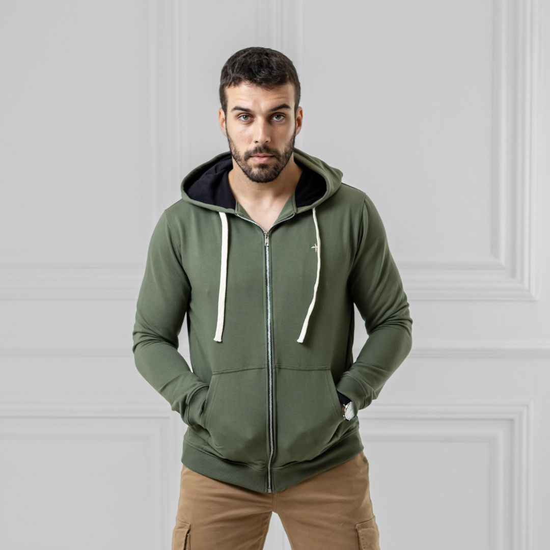 Campera Baco Moleton Terry Icon Logo