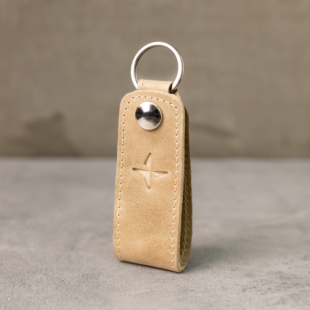 Llavero cuero Logo Estrella