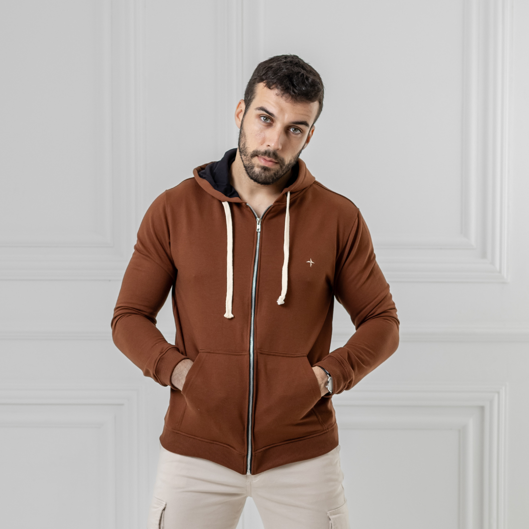 Campera Baco Moleton Terry Icon Logo