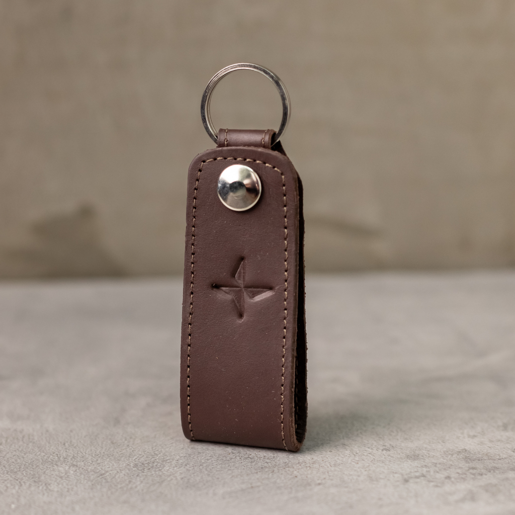 Llavero cuero Logo Estrella