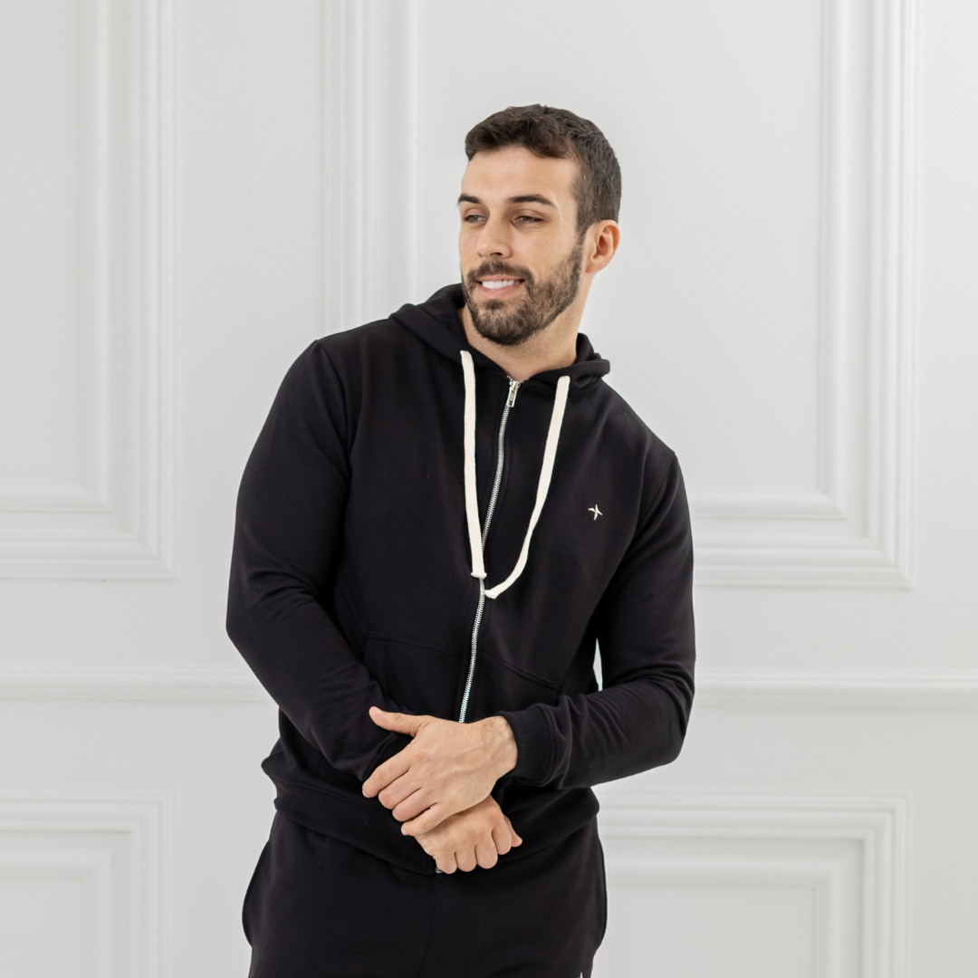 Campera Baco Moleton Terry Icon Logo
