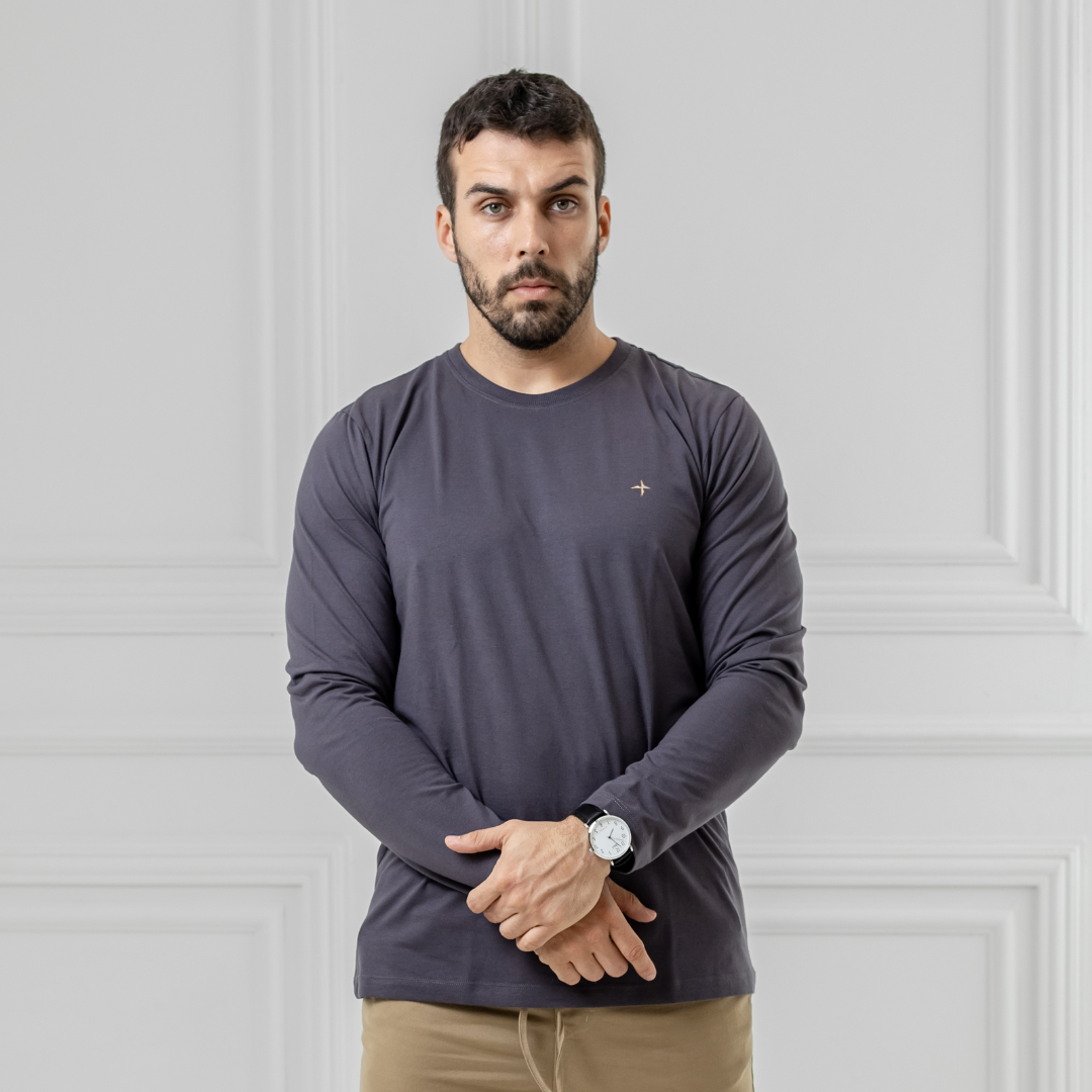 Remera Baco Mangas Largas Sevilla Icon Logo