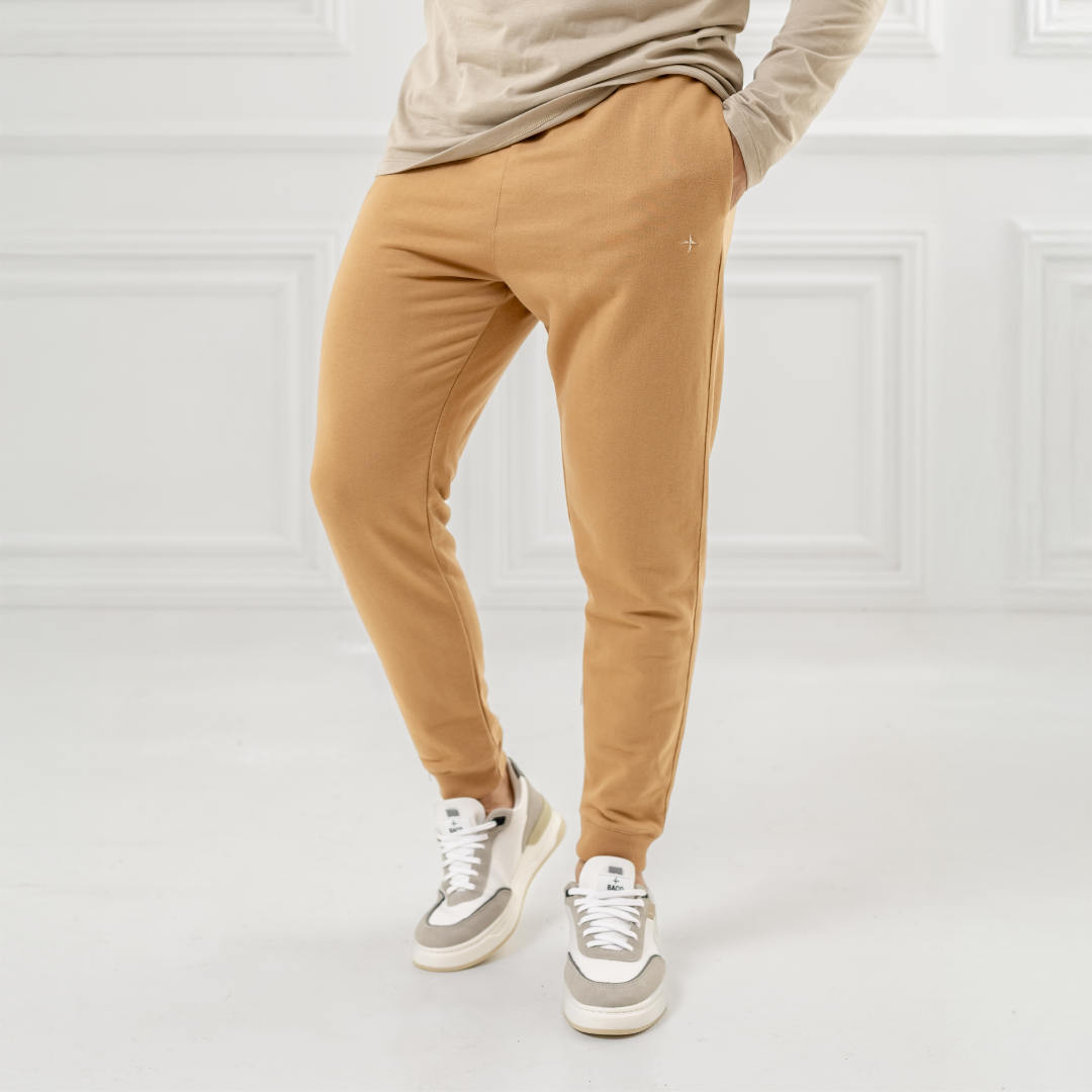 Pantalón Buzo Jogger Baco Moleton Terry Icon Logo