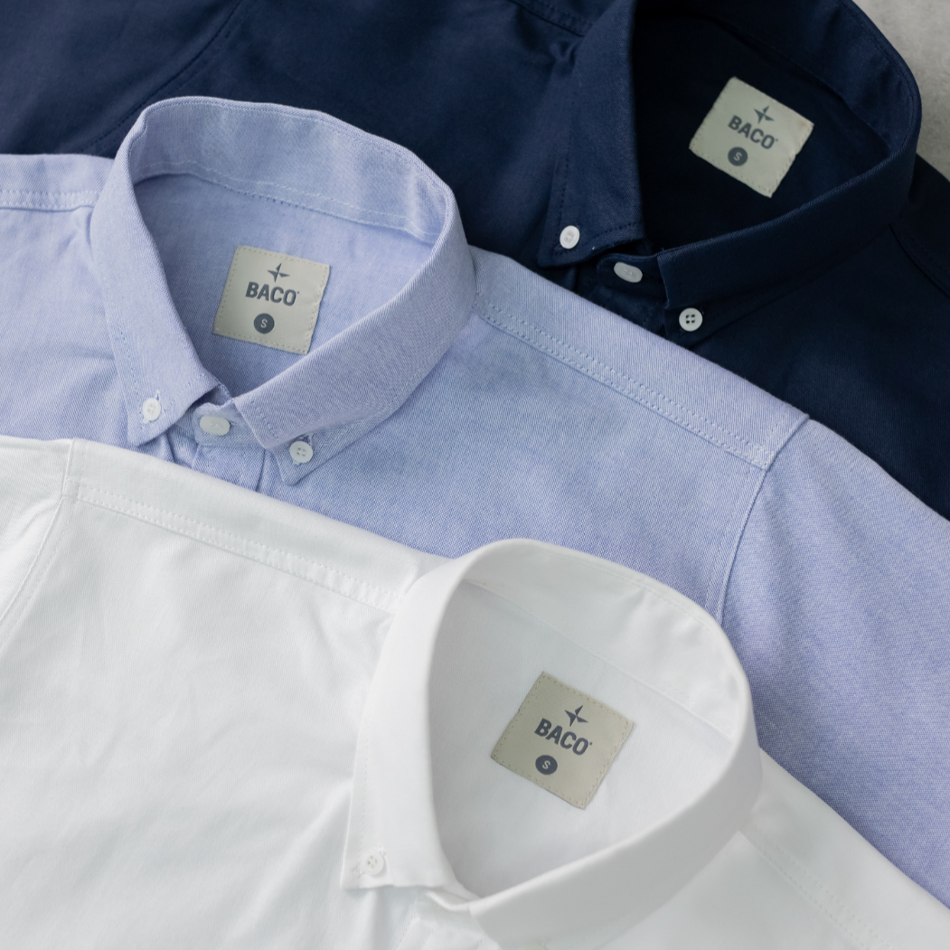 Camisa Baco Oxford Mangas Largas