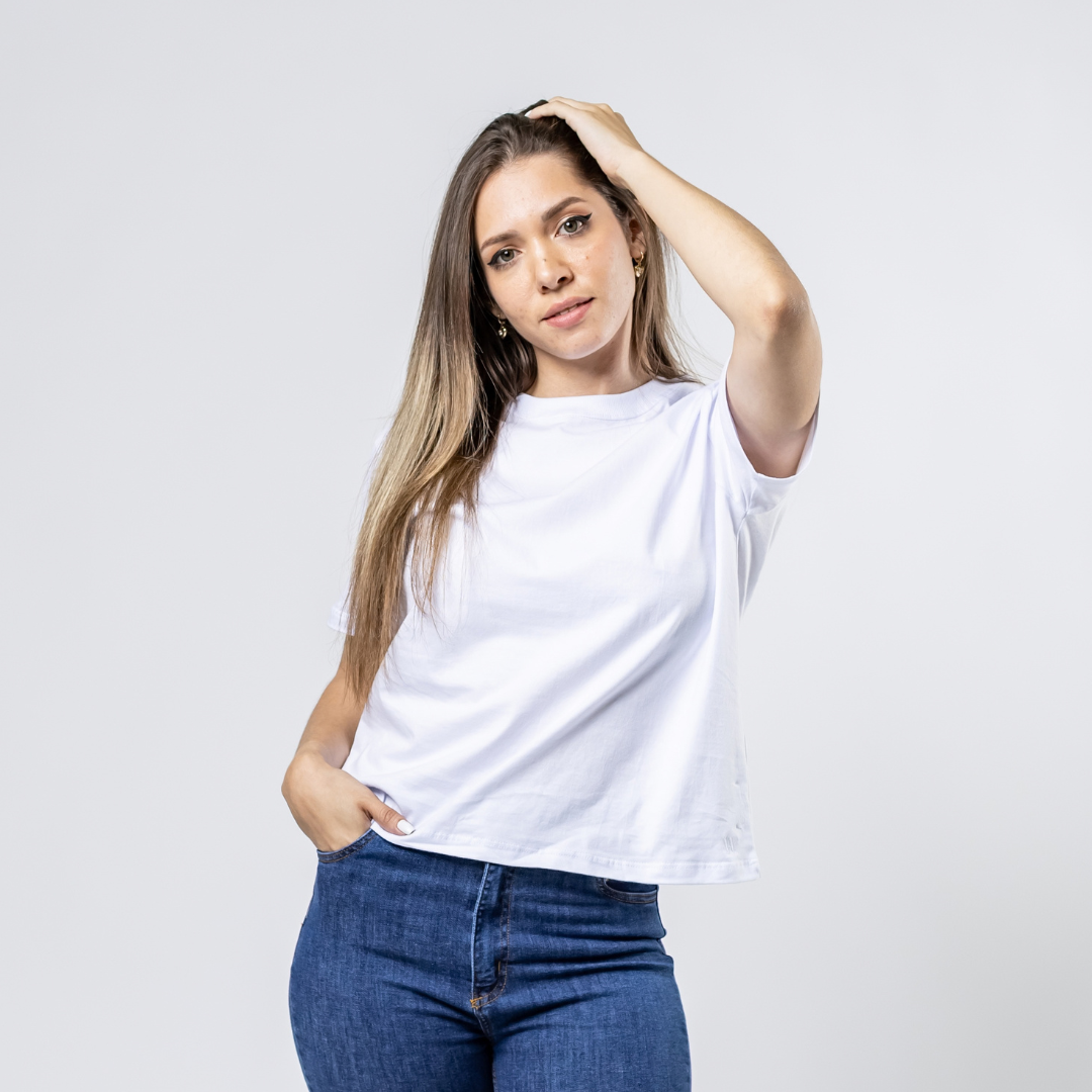 Remera Baco Dama Relaxed Essential