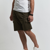 Bermuda Cargo Con Bordado