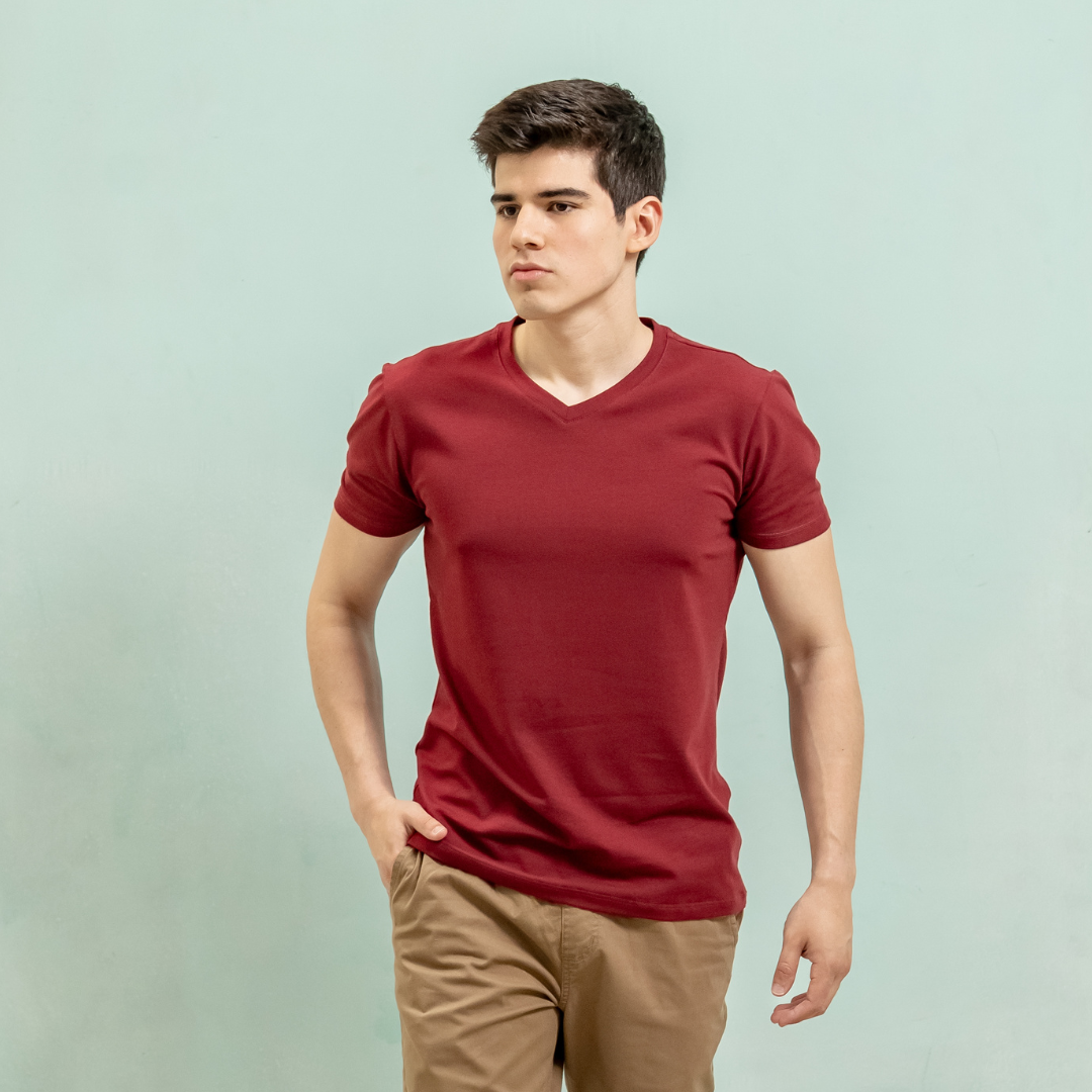 Remera  Baco Alquimia Cuello V 2025