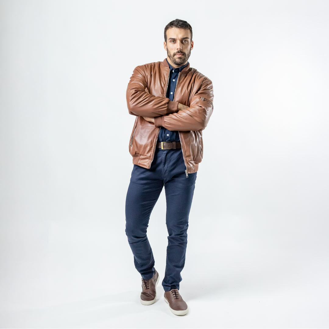 Campera Cuero Ecológico