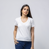 Remera Baco Dama Basica Daily C/V
