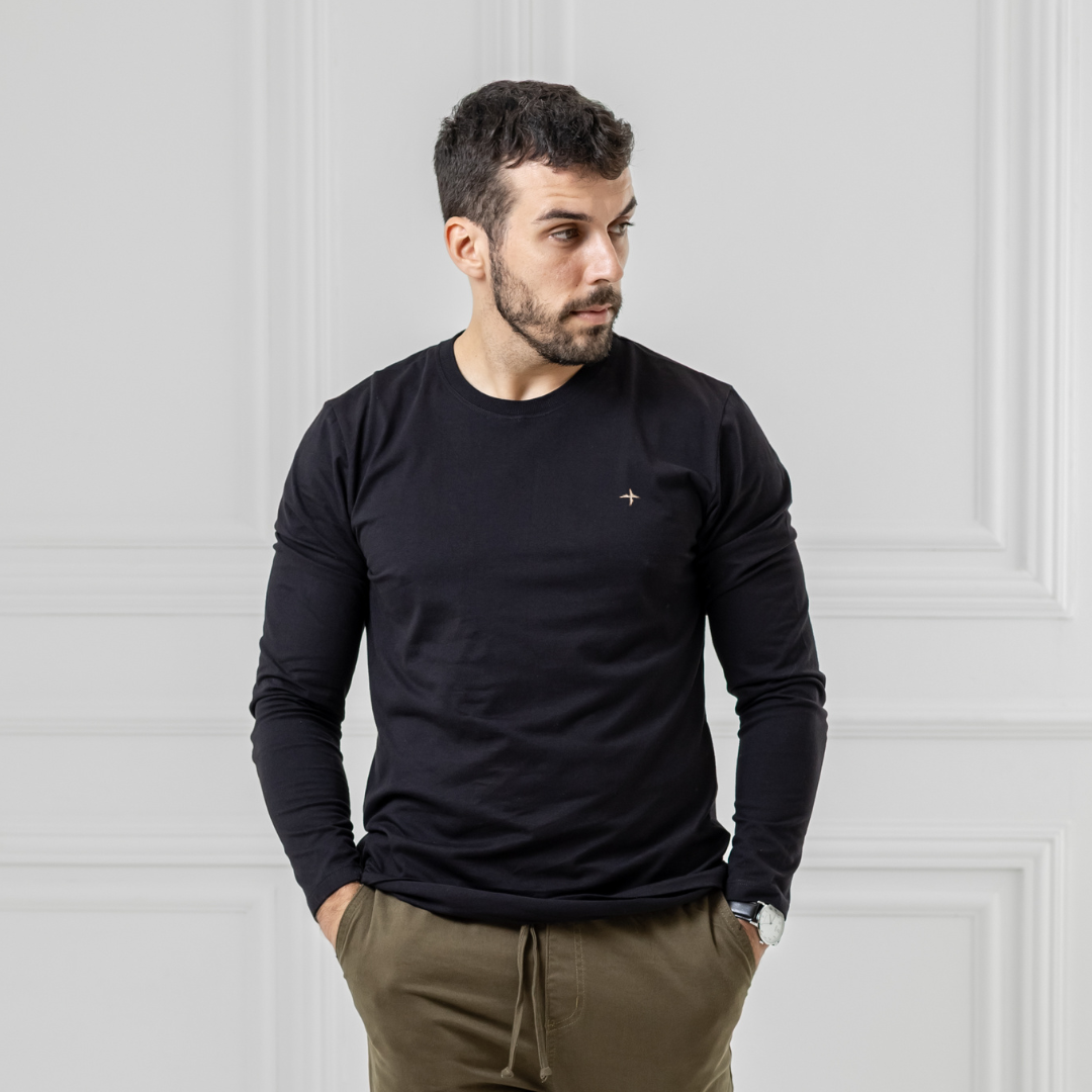 Remera Baco Mangas Largas Sevilla Icon Logo