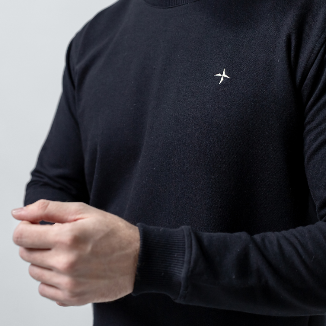 Sueter Moletón con Bordado