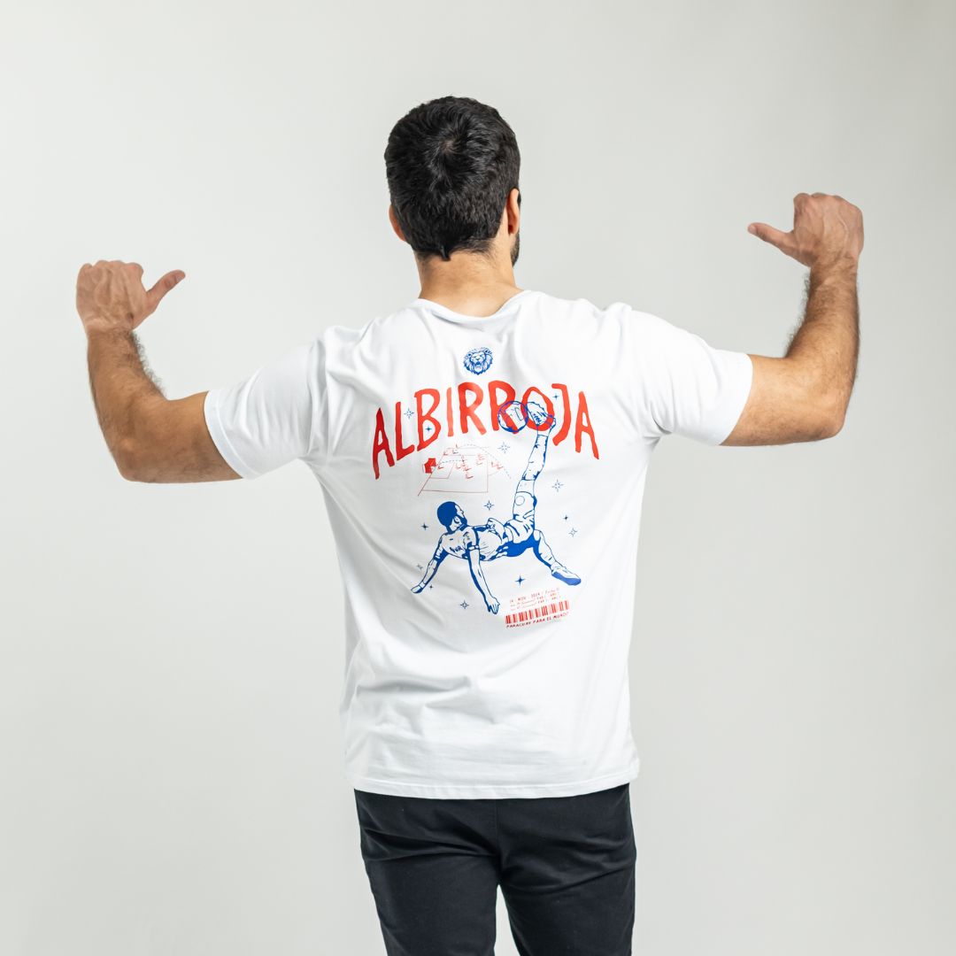 Remera Baco Albirroja Regular Fit- Jugador Chilena