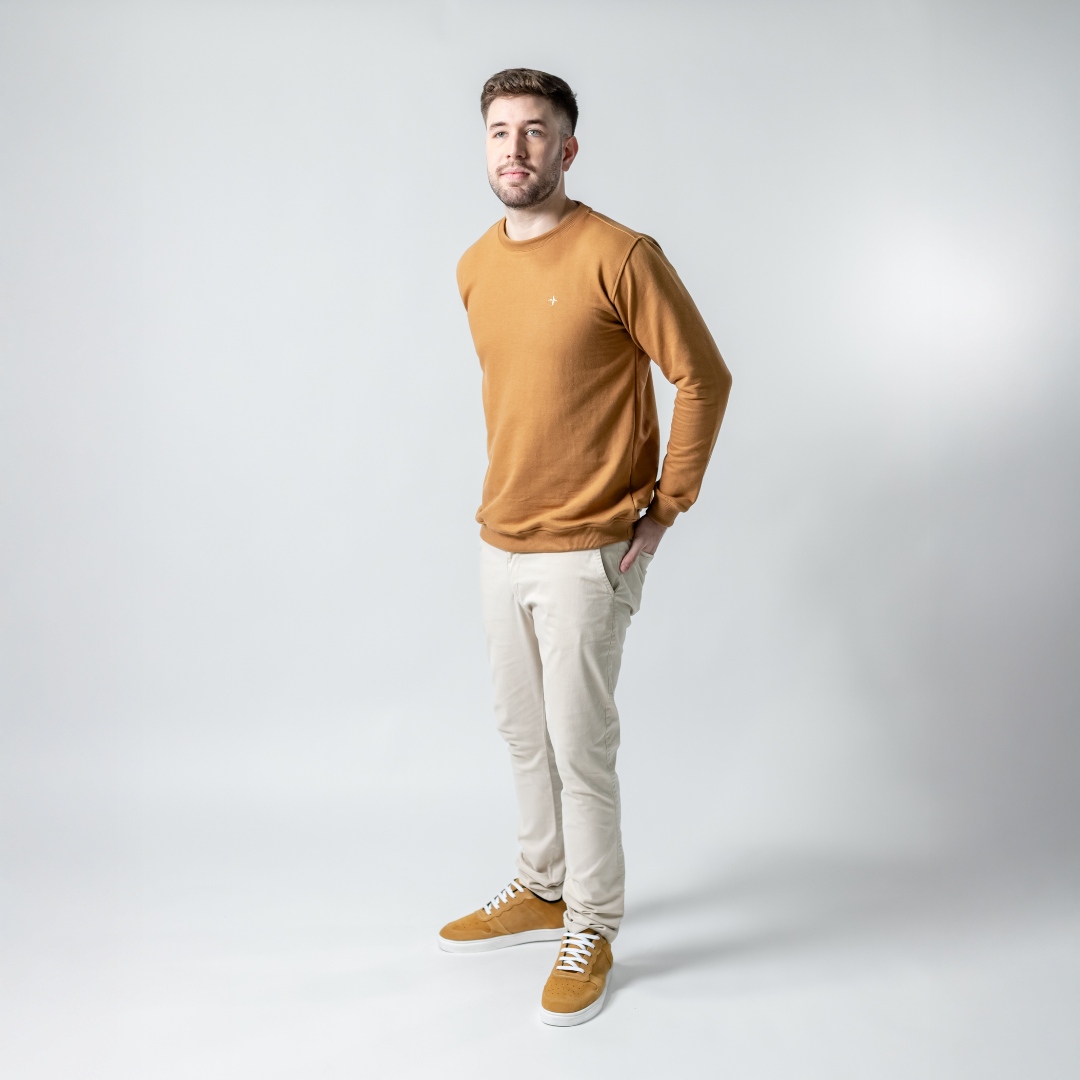 Sueter Moletón con Bordado