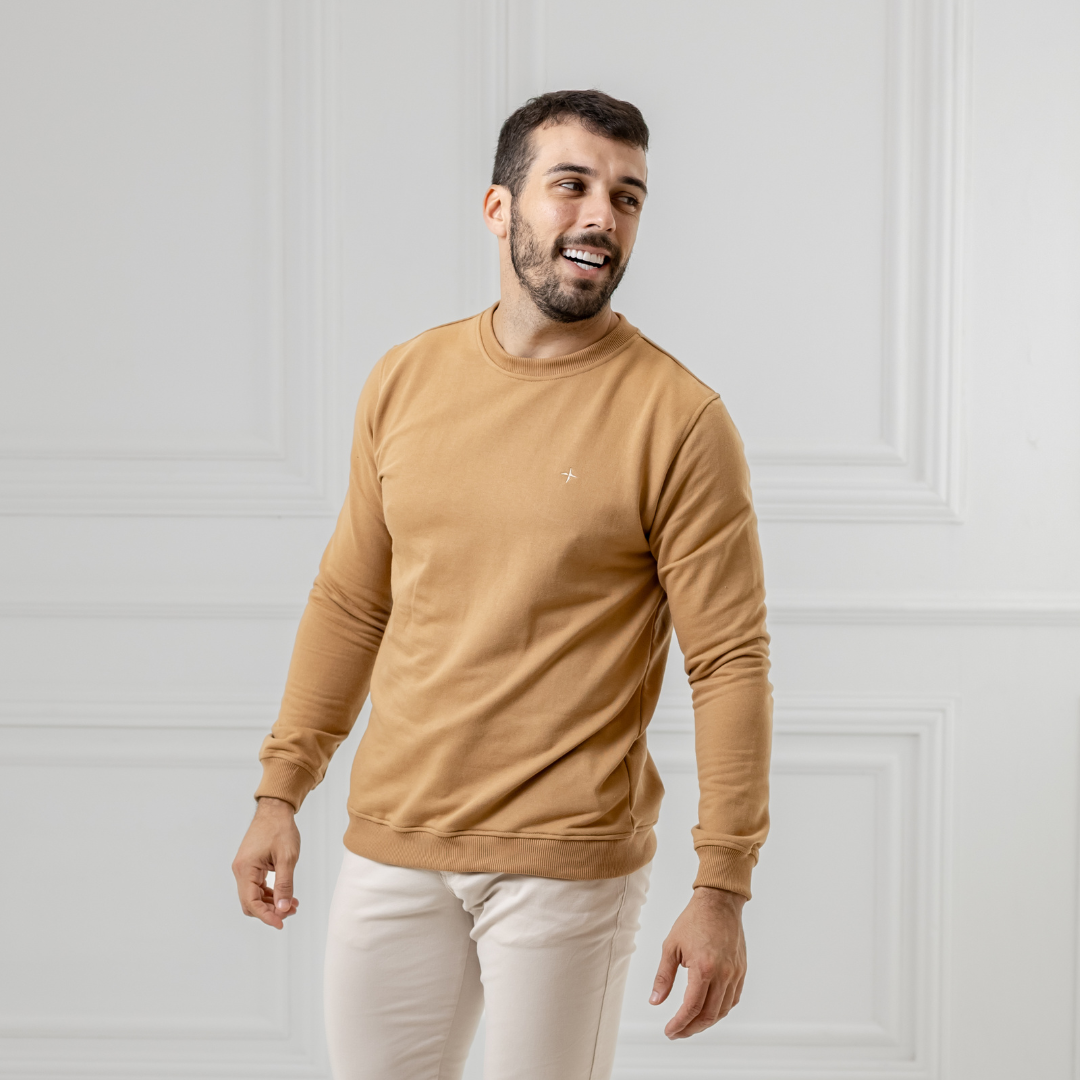 Suéter Baco Moleton Terry Icon Logo