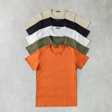 Remera Essential con bordado en pecho regular fit